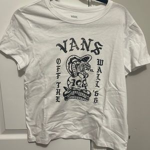 Vans cut off shirt